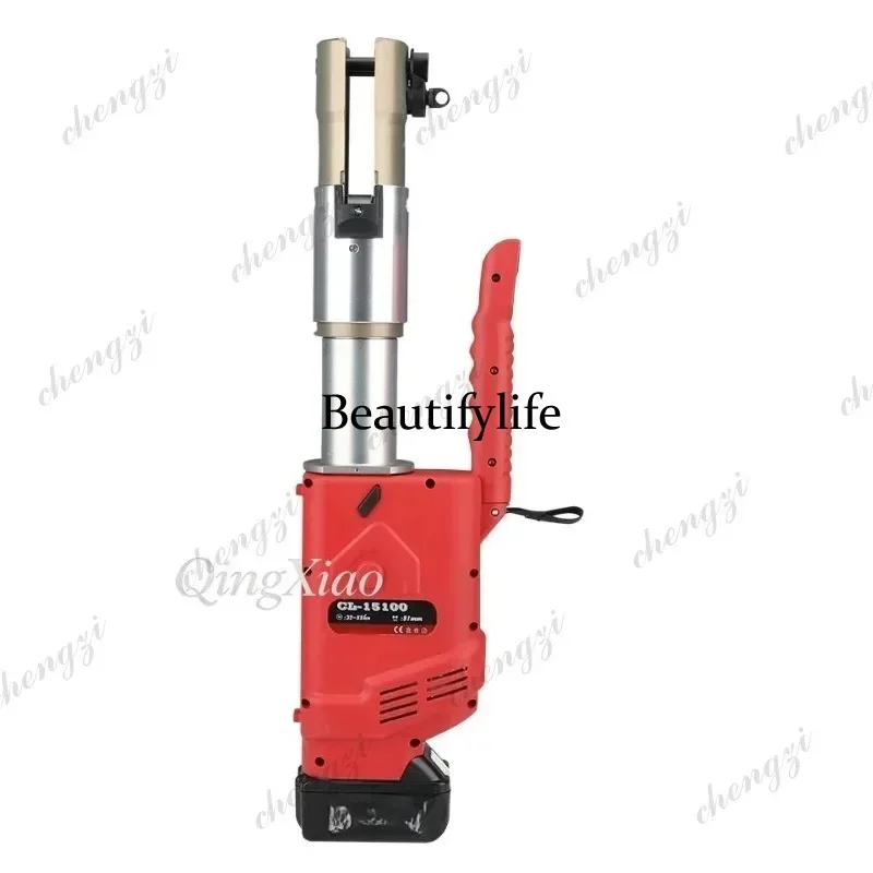 HR Industrial Cordless Stainless Steel Pipe Press Tool 15-100mm Lithium Battery Ring Press Double Groove For Water Gas Pipe
HR Industrial Cordless Stainless Steel Pipe Press Tool 15-100mm Lithium Battery Ring Press Double Groove For Water Gas Pipe