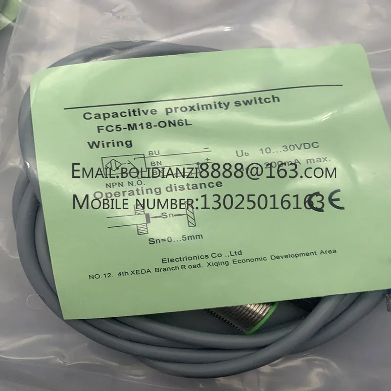 The brand-new original sensor FC5-M18-CN6L FC5-M18-CP6L/ON6L/OP6L One year warranty in stock
The brand-new original sensor FC5-M18-CN6L FC5-M18-CP6L/ON6L/OP6L One year warranty in stock