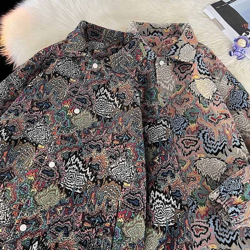 Spring Autumn Men's Jaet Embroidered Collar Casual Faion Retro Heavy Stitching Top Youth ular Outerwear Windproof Long...
Spring Autumn Men's Jaet Embroidered Collar Casual Faion Retro Heavy Stitching Top Youth ular Outerwear Windproof Long...