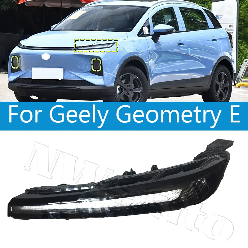 Daytime Running Light DRL For Geely Geometry E 2022-2024 Front Bumper Fog Light Daytime Light 7051047900 7051047800 
Daytime Running Light DRL For Geely Geometry E 2022-2024 Front Bumper Fog Light Daytime Light 7051047900 7051047800