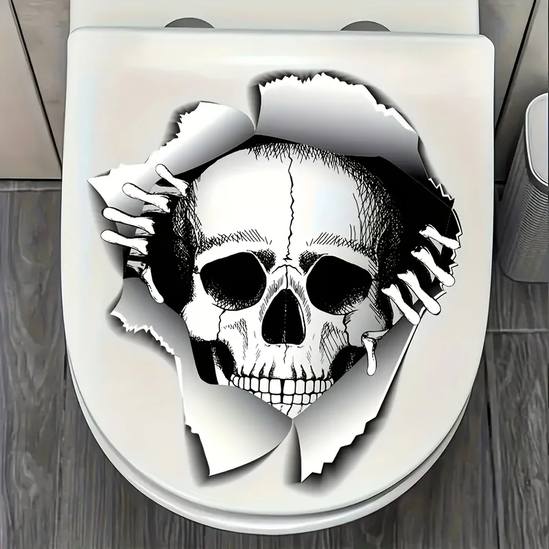 1Breaking Through Skull Toilet Sticker Spooky Halloween Wall Decal Toilet Bathroom Decor Perfect Halloween Gift Festival Present
1Breaking Through Skull Toilet Sticker Spooky Halloween Wall Decal Toilet Bathroom Decor Perfect Halloween Gift Festival Present