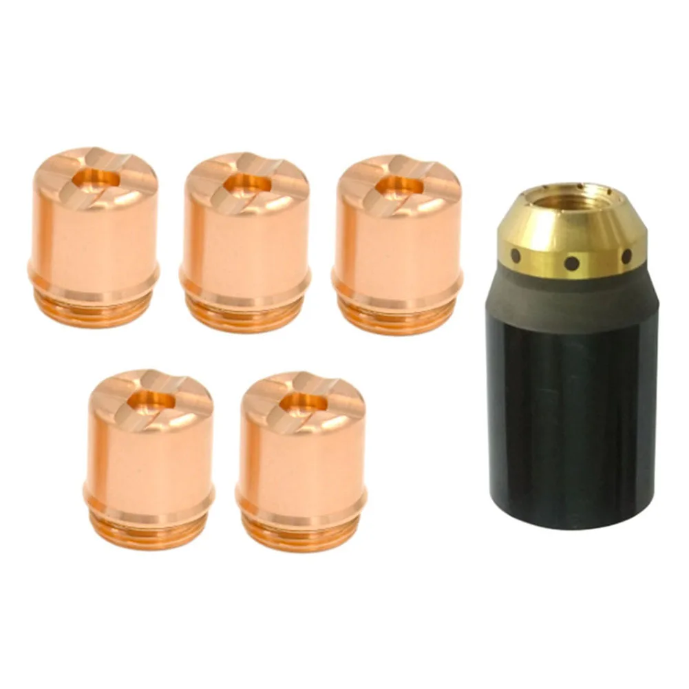 6pcs Plasma Cutter Torch Consumable Shield Cup 9-8237 9-8236 For SL60 For SL100 Plasma Cutting Torches Plasma Hand-drag Cutting
6pcs Plasma Cutter Torch Consumable Shield Cup 9-8237 9-8236 For SL60 For SL100 Plasma Cutting Torches Plasma Hand-drag Cutting