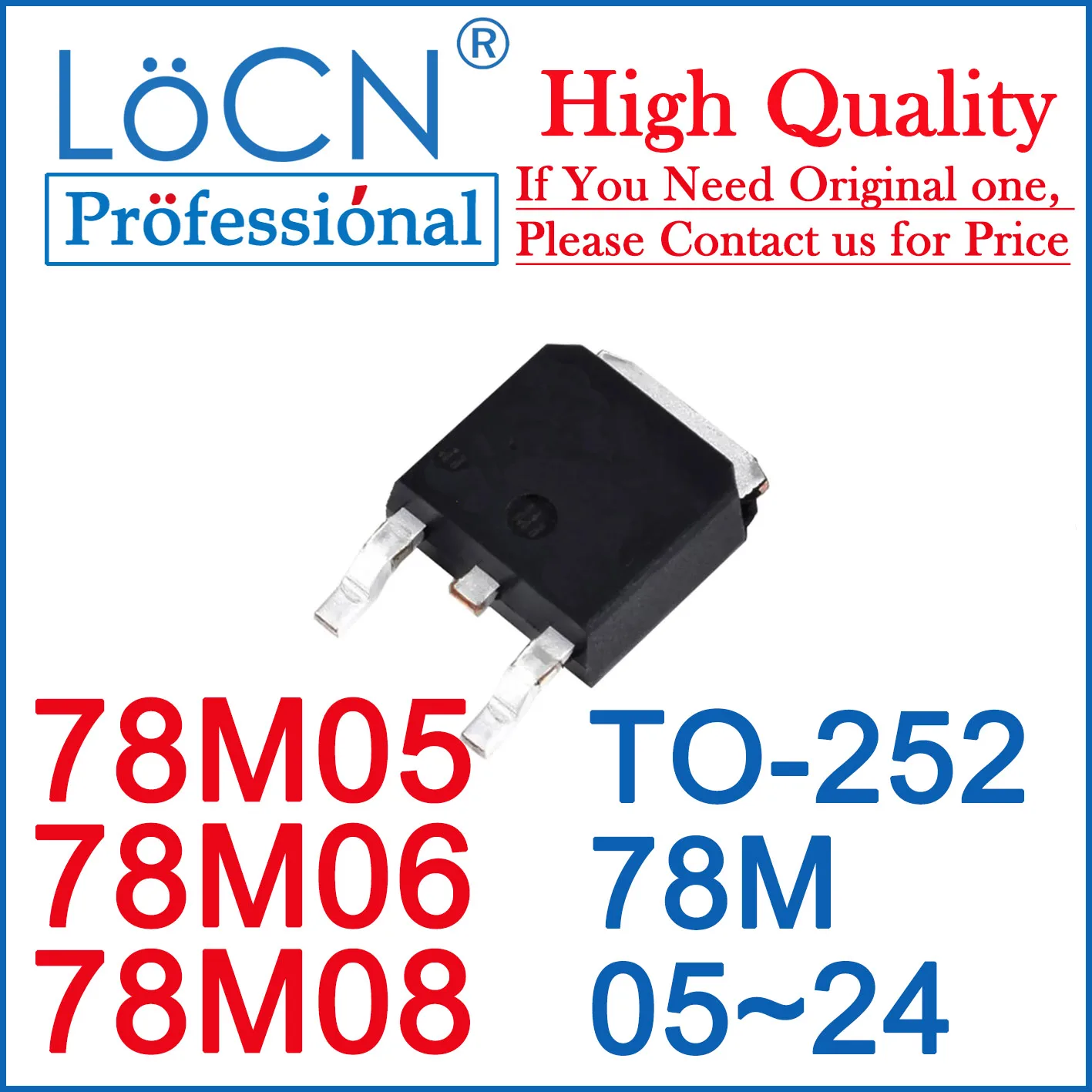 LoCN 100 шт. 78M05 06 08 09 10 12 15 18 24 78M06 78M08 TO252 DPAK Mosfets SOT252 китайский новый ток высокого качества
LoCN 100 шт. 78M05 06 08 09 10 12 15 18 24 78M06 78M08 TO252 DPAK Mosfets SOT252 китайский новый ток высокого качества