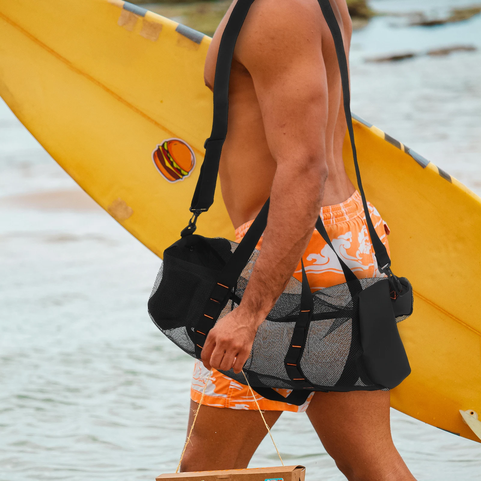 Beach Bag Cylindrical Scuba Diving Mesh Bags Travel Storage Swimming Net Dive Black Vacation
Beach Bag Cylindrical Scuba Diving Mesh Bags Travel Storage Swimming Net Dive Black Vacation