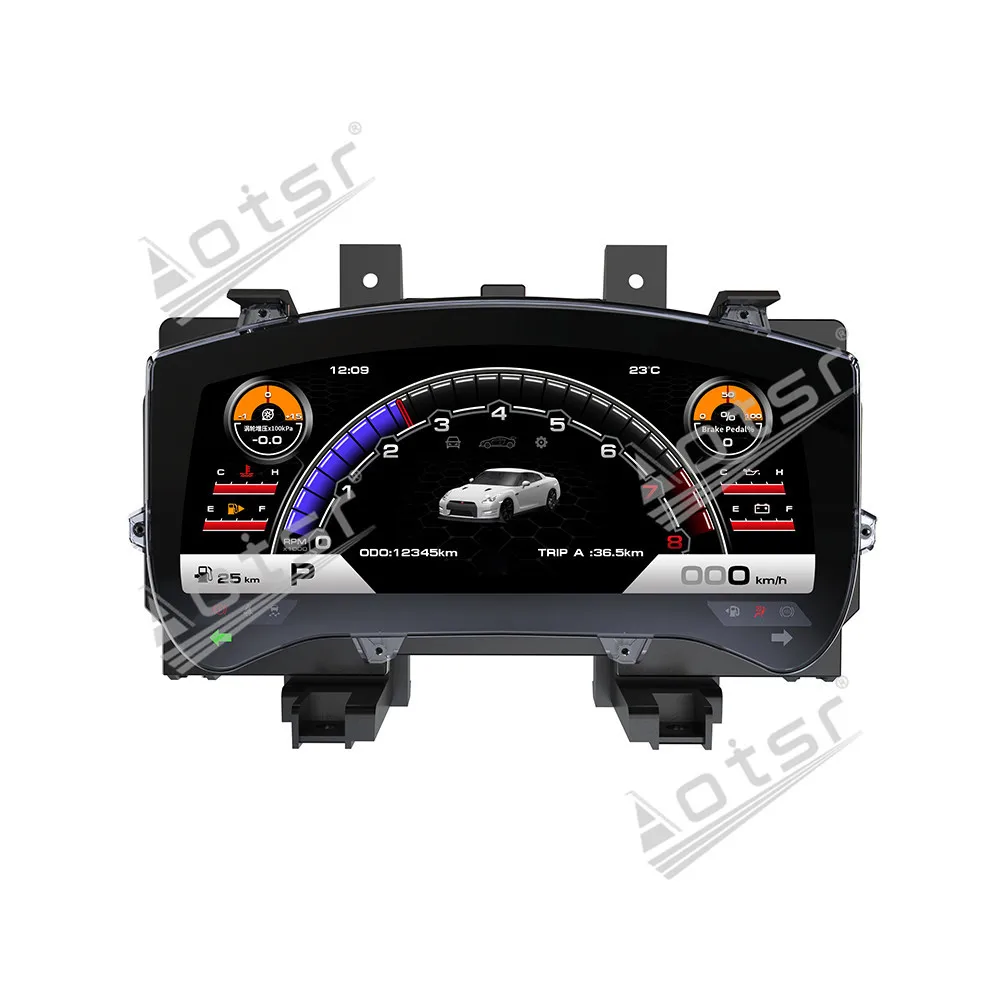 Smart Car LCD Digital Cluster For Nissan GTR GT-R 2008-2015 Dashboard Virtual Cockpit Instrument Auto Speed Meter Ai Screen 
Smart Car LCD Digital Cluster For Nissan GTR GT-R 2008-2015 Dashboard Virtual Cockpit Instrument Auto Speed Meter Ai Screen