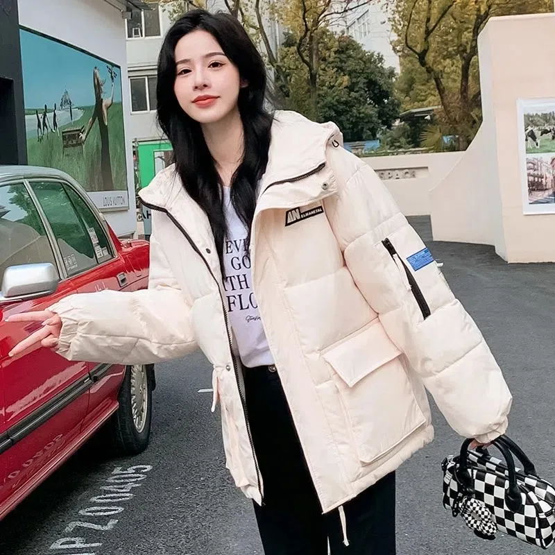 Winter Jacket Women's Parka Overcoat Loose Thick Down Cotton Padded Short Parkas 2022 New Mujer Casual Hooded Bubble Coat Female
Winter Jacket Women's Parka Overcoat Loose Thick Down Cotton Padded Short Parkas 2022 New Mujer Casual Hooded Bubble Coat Female