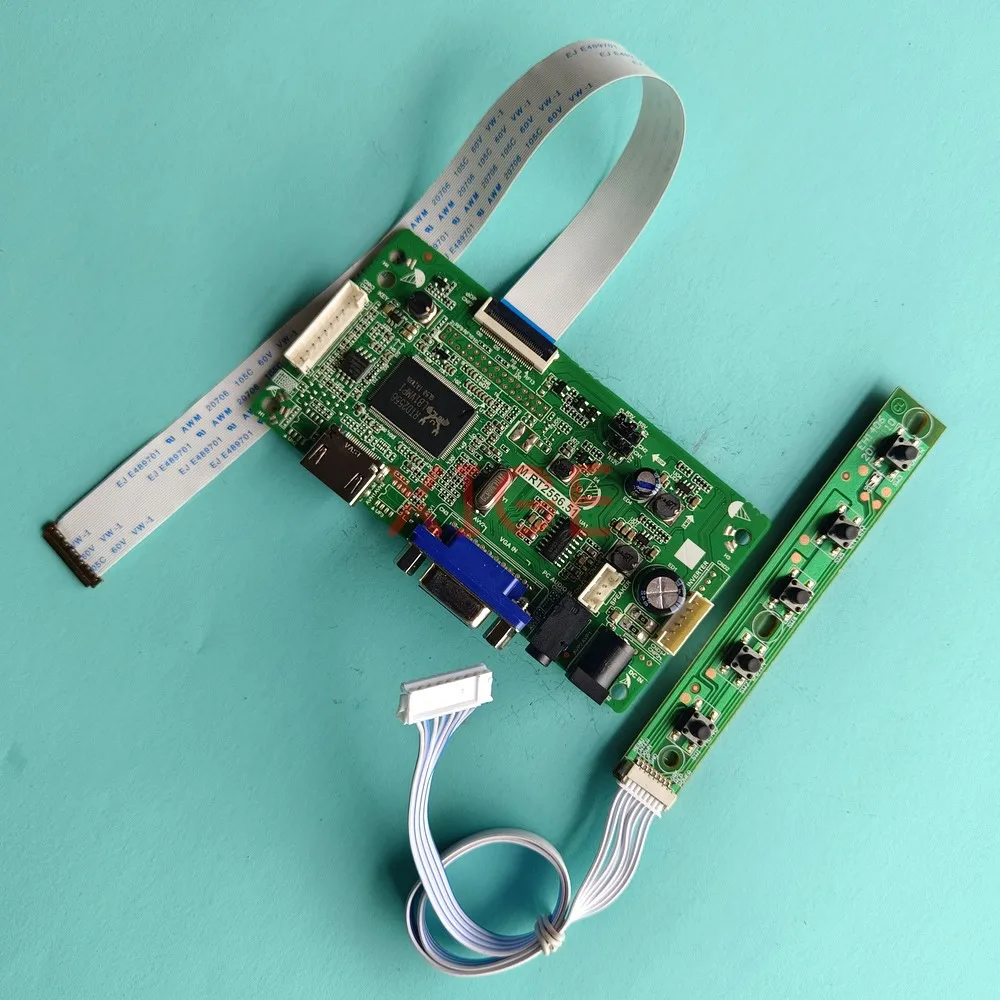 DIY Kit For N173FGE-E13 N173FGE-E23 Laptop Screen HDMI-Compatible VGA 17.3" 1600x900 30 Pin EDP LCD Controller Driver Board
DIY Kit For N173FGE-E13 N173FGE-E23 Laptop Screen HDMI-Compatible VGA 17.3" 1600x900 30 Pin EDP LCD Controller Driver Board