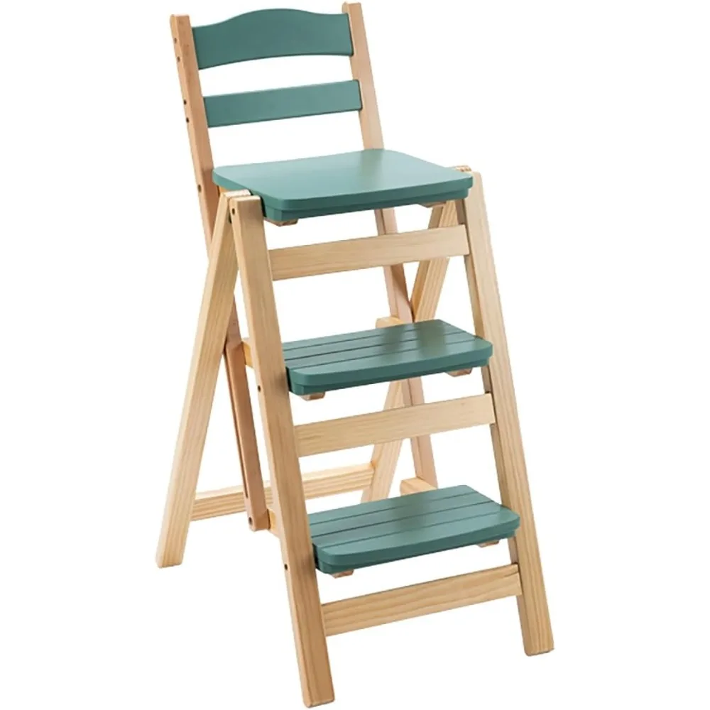 Solid Wood 3-Step Multifunctional Foldable Bar Stool! Tall, Portable, and Ideal for Indoor Use.
Solid Wood 3-Step Multifunctional Foldable Bar Stool! Tall, Portable, and Ideal for Indoor Use.