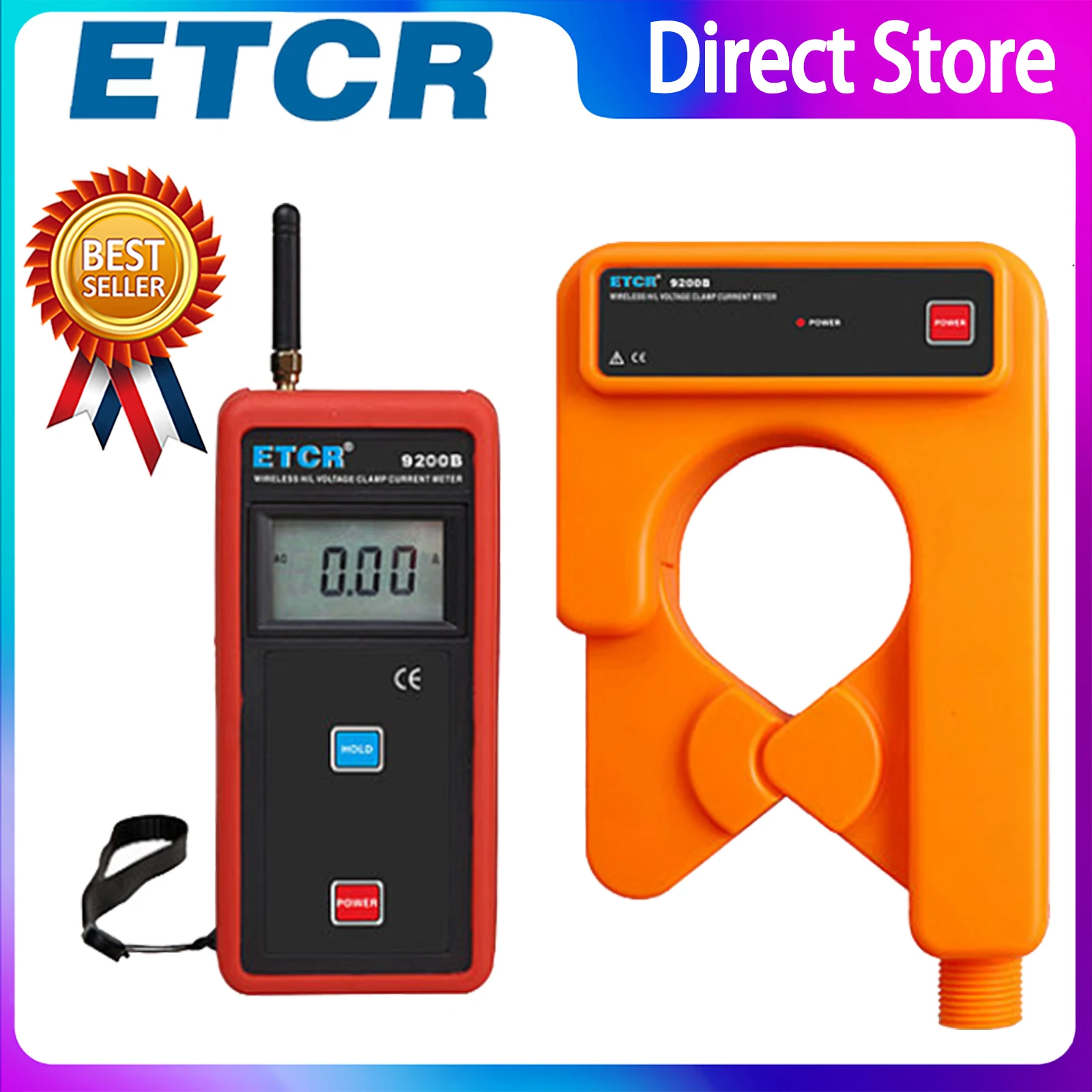ETCR 9200B беспроводной H/L измеритель тока с зажимом напряжения H/L измерение напряжения переменного тока H/L (работает с изоляционным стержнем выше 600
ETCR 9200B беспроводной H/L измеритель тока с зажимом напряжения H/L измерение напряжения переменного тока H/L (работает с изоляционным стержнем выше 600