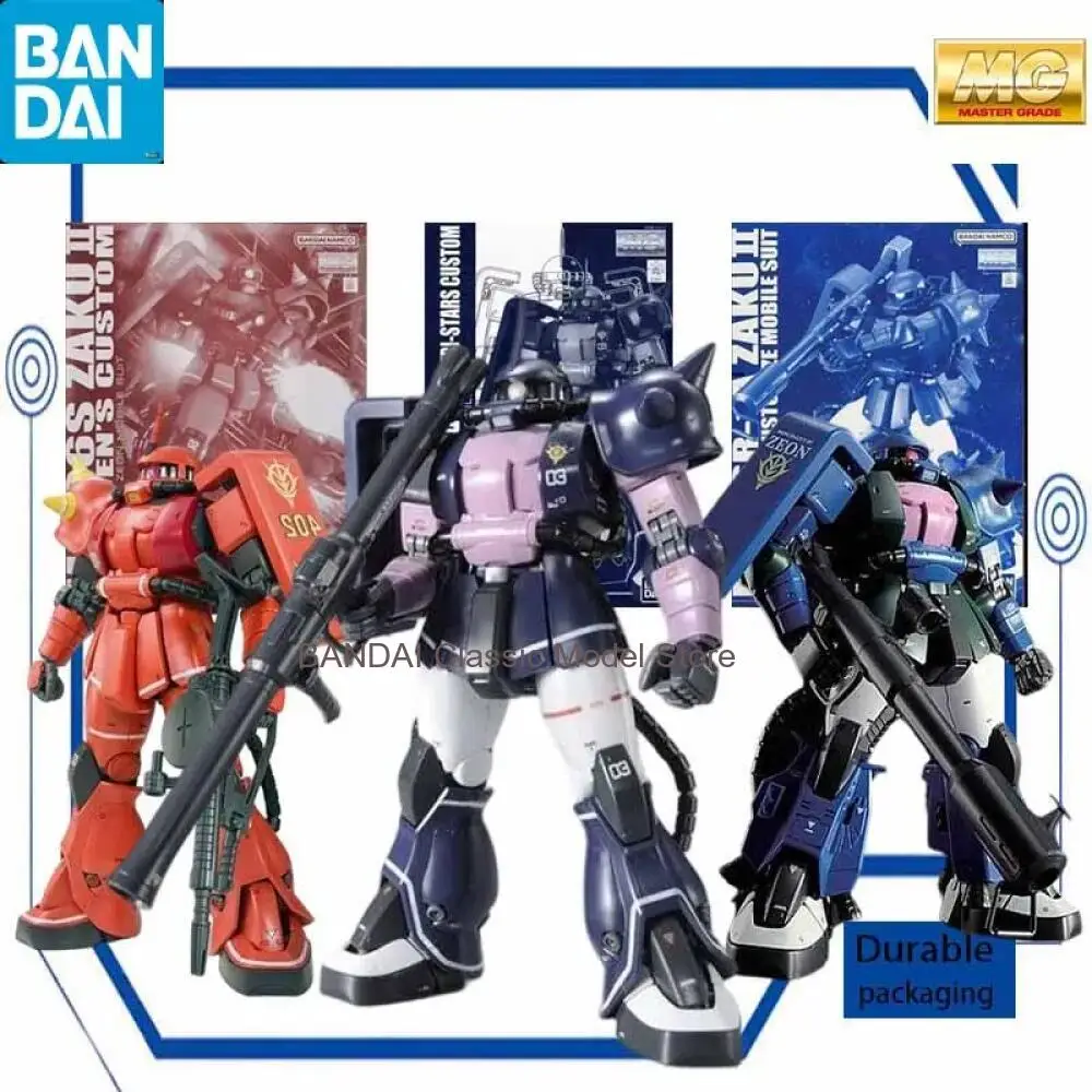 Bandai MG 1/100 MSV-R MS-06S Zaku II Commander Type Johnny Ridden Custom Assembly Model Kit Mecha Action Figure Collectible Toy
Bandai MG 1/100 MSV-R MS-06S Zaku II Commander Type Johnny Ridden Custom Assembly Model Kit Mecha Action Figure Collectible Toy
