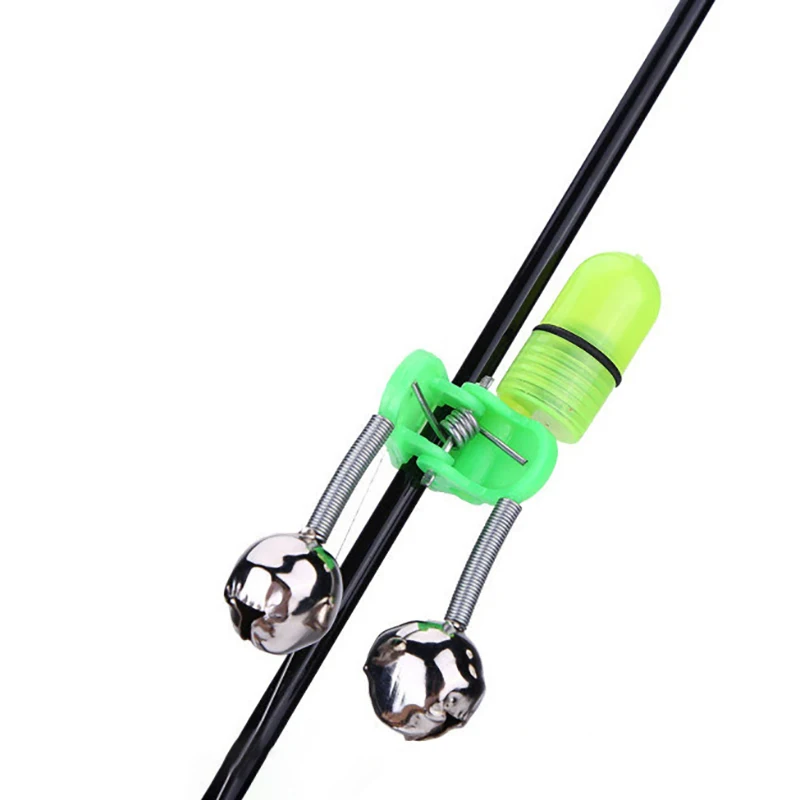 Night Fishing Rod Bite Bait Alarm Light With Twin Bells Ring Fishing Bite Alarm Indicator Carp Fishing Accessories Electronic
Night Fishing Rod Bite Bait Alarm Light With Twin Bells Ring Fishing Bite Alarm Indicator Carp Fishing Accessories Electronic
