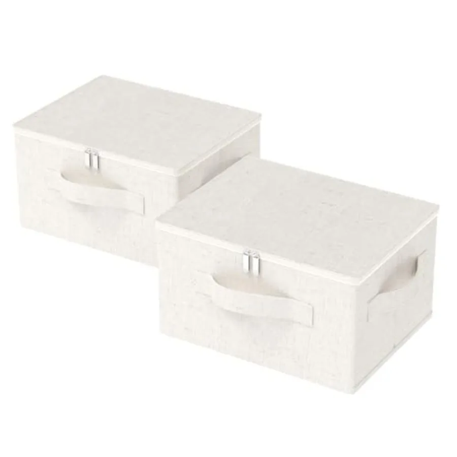 Underbed Storage Box with Lid Foldable Clothes Organizers Fabric Bins for Organizing Clothes Shoes Blankets Pillows 17.7x13.7x9
Underbed Storage Box with Lid Foldable Clothes Organizers Fabric Bins for Organizing Clothes Shoes Blankets Pillows 17.7x13.7x9