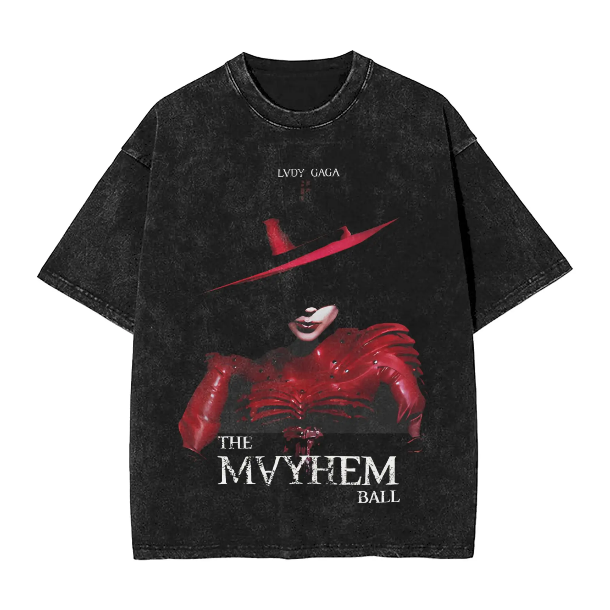 Harajuku Washed Shirts Lady Gaga The Mayhem Ball Tour 2025 Merch Fashion T Shirt Oversize Streetwear Cotton Printed Tops Tees
Harajuku Washed Shirts Lady Gaga The Mayhem Ball Tour 2025 Merch Fashion T Shirt Oversize Streetwear Cotton Printed Tops Tees