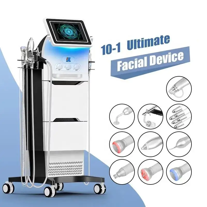 10 in 1 Oxygen Jet Aqua Facial Massage Machine Peel Ultrasound Water Deep Skin Clean Face Scalp Massage Machine
10 in 1 Oxygen Jet Aqua Facial Massage Machine Peel Ultrasound Water Deep Skin Clean Face Scalp Massage Machine