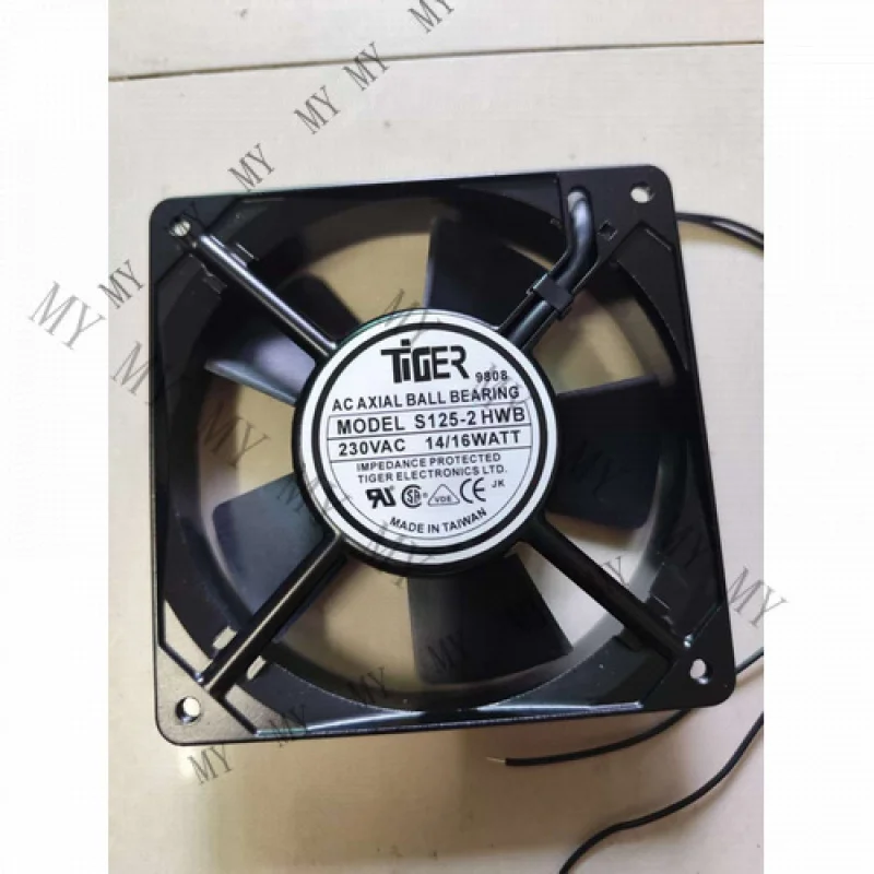 TT 1 PCS for TIGER Fan S125-2 HWB AC 230V 14/16W 12025 12CM 2 Wire Aluminum frame
TT 1 PCS for TIGER Fan S125-2 HWB AC 230V 14/16W 12025 12CM 2 Wire Aluminum frame