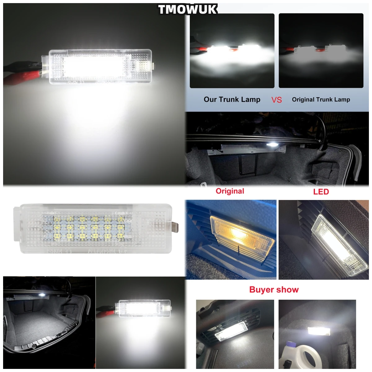 Trunk Compartment Light 12V White For VW Golf Mk4 Mk5 Mk6 Mk7 Plus Jetta Passat CC
Trunk Compartment Light 12V White For VW Golf Mk4 Mk5 Mk6 Mk7 Plus Jetta Passat CC