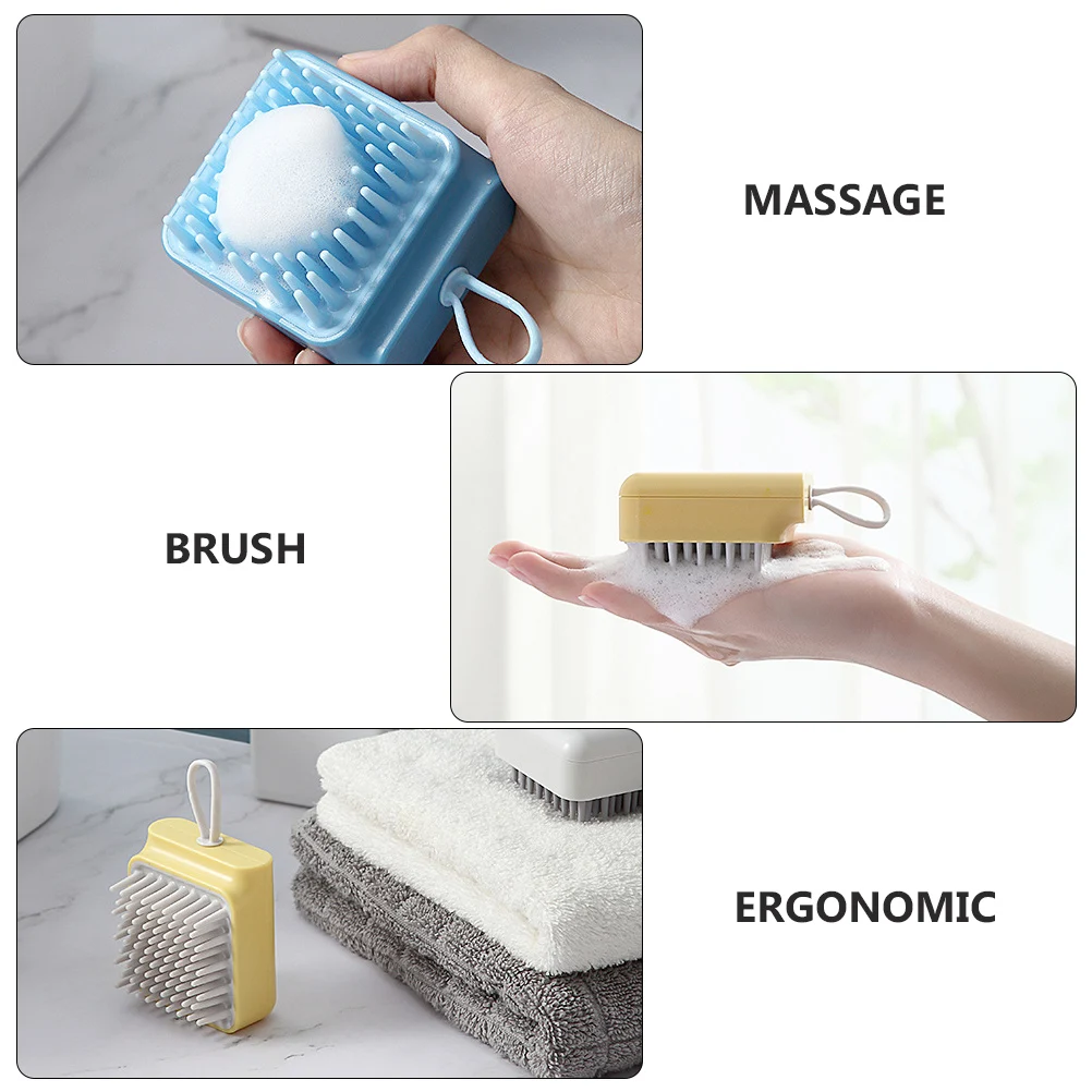 4pcs Hair Scalp Massager Brush For Head Massage Exfoliating Shower Comb Portable Shampoo Brush Anti-Dandruff Head Scrubber
4pcs Hair Scalp Massager Brush For Head Massage Exfoliating Shower Comb Portable Shampoo Brush Anti-Dandruff Head Scrubber