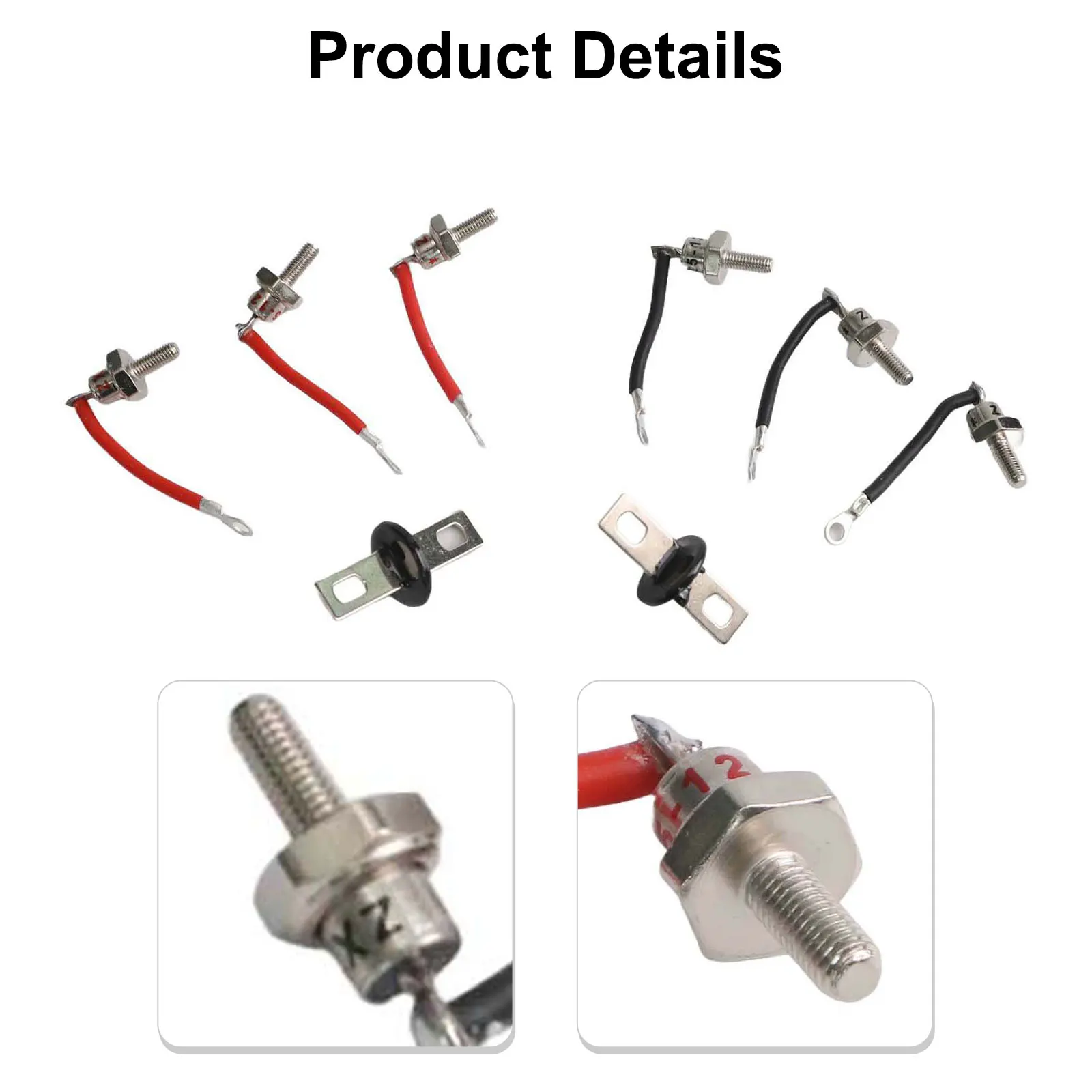 For Electrical Repair Diode Rectifier Kit Electronic Accessories Standard Reliable Parts Stable Performance Standard Size
For Electrical Repair Diode Rectifier Kit Electronic Accessories Standard Reliable Parts Stable Performance Standard Size