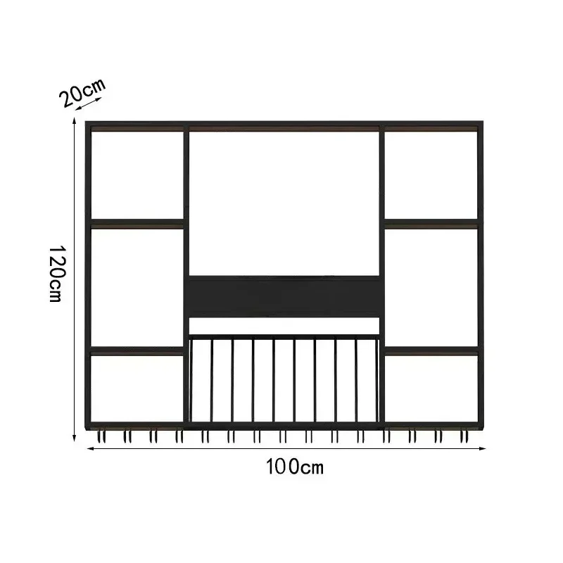 Bar Cabinet Wine Refrigerator Whiskey Showcase Nordic Hanging Drinks Wall Rack Metal Vitrinas Storage Shelves Bar Furniture
Bar Cabinet Wine Refrigerator Whiskey Showcase Nordic Hanging Drinks Wall Rack Metal Vitrinas Storage Shelves Bar Furniture