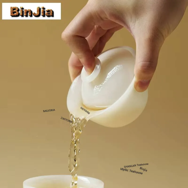 130ml Icy Jade Three-talent Gaiwan Traditional Tea Tureen Household Tea Bowl With Lid Kit Tea Brewing Cover Bowl Cha Collection
130ml Icy Jade Three-talent Gaiwan Traditional Tea Tureen Household Tea Bowl With Lid Kit Tea Brewing Cover Bowl Cha Collection