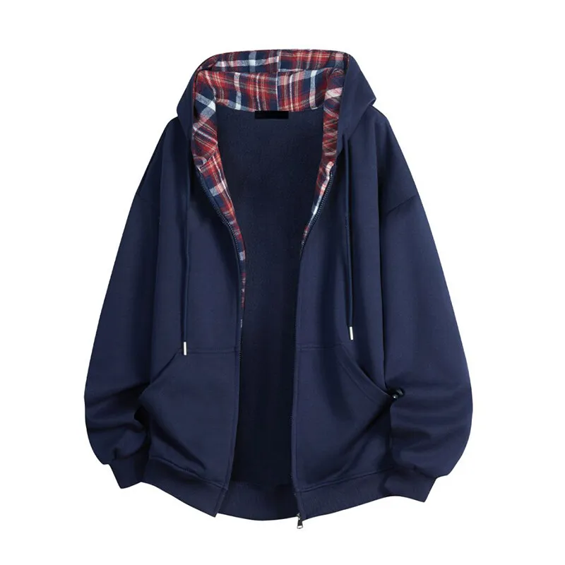 Gioiomen's sweater, 2025new solid color hooded casual cardigan sports jacket, fashionable versatile hoodie
Gioiomen's sweater, 2025new solid color hooded casual cardigan sports jacket, fashionable versatile hoodie