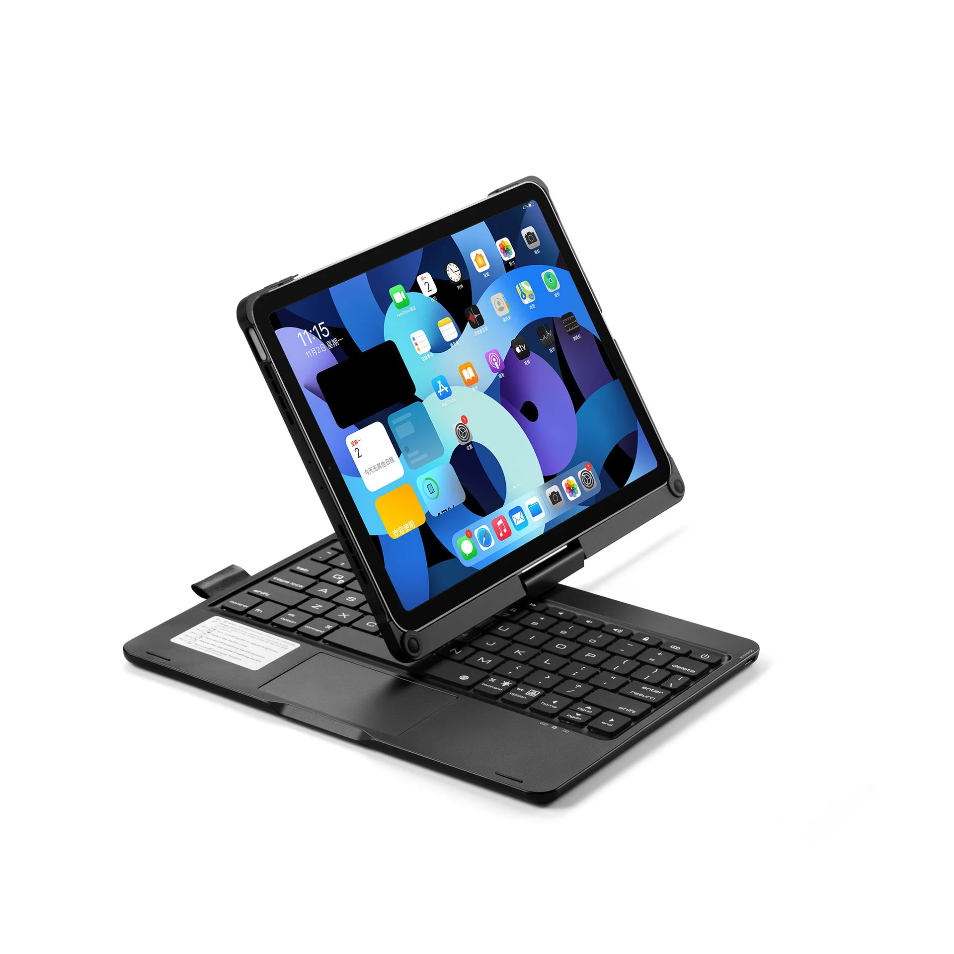 Suitable for 2024 iPad Air 13-inch tablet computer rotating with touch backlight Bluetooth keyboard protective cover
Suitable for 2024 iPad Air 13-inch tablet computer rotating with touch backlight Bluetooth keyboard protective cover