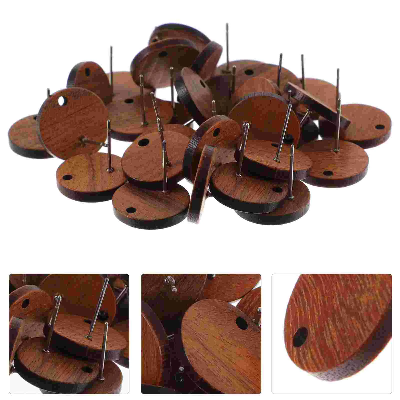 30 Pcs Geometric Wooden Ear Studs Jewelry Making Materials Smooth Lasting No Burrs Creative Earring Accessories
30 Pcs Geometric Wooden Ear Studs Jewelry Making Materials Smooth Lasting No Burrs Creative Earring Accessories