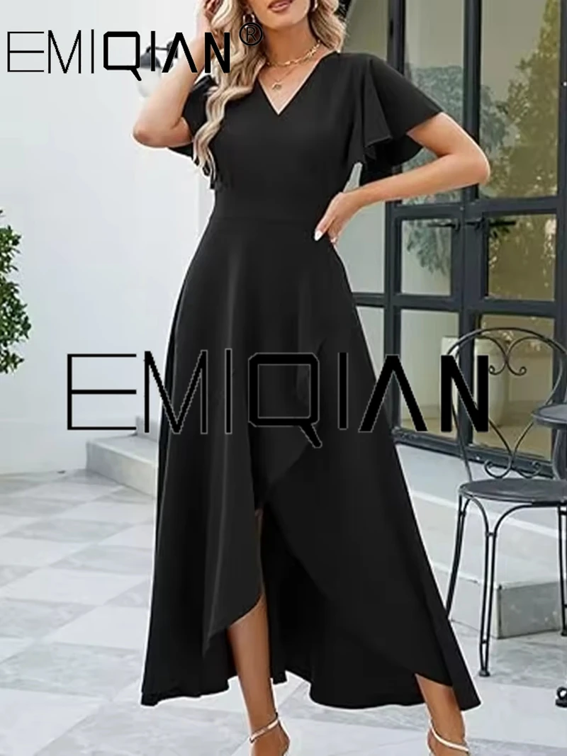 Long Formal Dresses Women's Dresses Evening Cocktail Dresses Slit Elegant Cocktail Slim Fit V Neck Ruffle Wedding Guest Wedding
Long Formal Dresses Women's Dresses Evening Cocktail Dresses Slit Elegant Cocktail Slim Fit V Neck Ruffle Wedding Guest Wedding