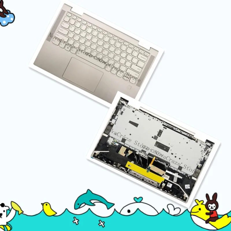 5CB0U43990 ДЛЯ YOGA C740-14 C740-14IML Верхний чехол для упора для рук с клавиатурой с американской подсветкой (золотой) 
5CB0U43990 ДЛЯ YOGA C740-14 C740-14IML Верхний чехол для упора для рук с клавиатурой с американской подсветкой (золотой)