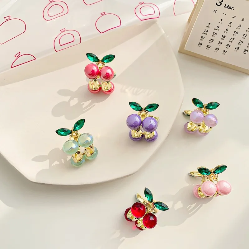 2PCS Cute Cherry Hair Claws Women Adorable Sweet Design Chic Trendy Dainty Accessory Stylish Girls Headwear Daily Casual Outfits
2PCS Cute Cherry Hair Claws Women Adorable Sweet Design Chic Trendy Dainty Accessory Stylish Girls Headwear Daily Casual Outfits