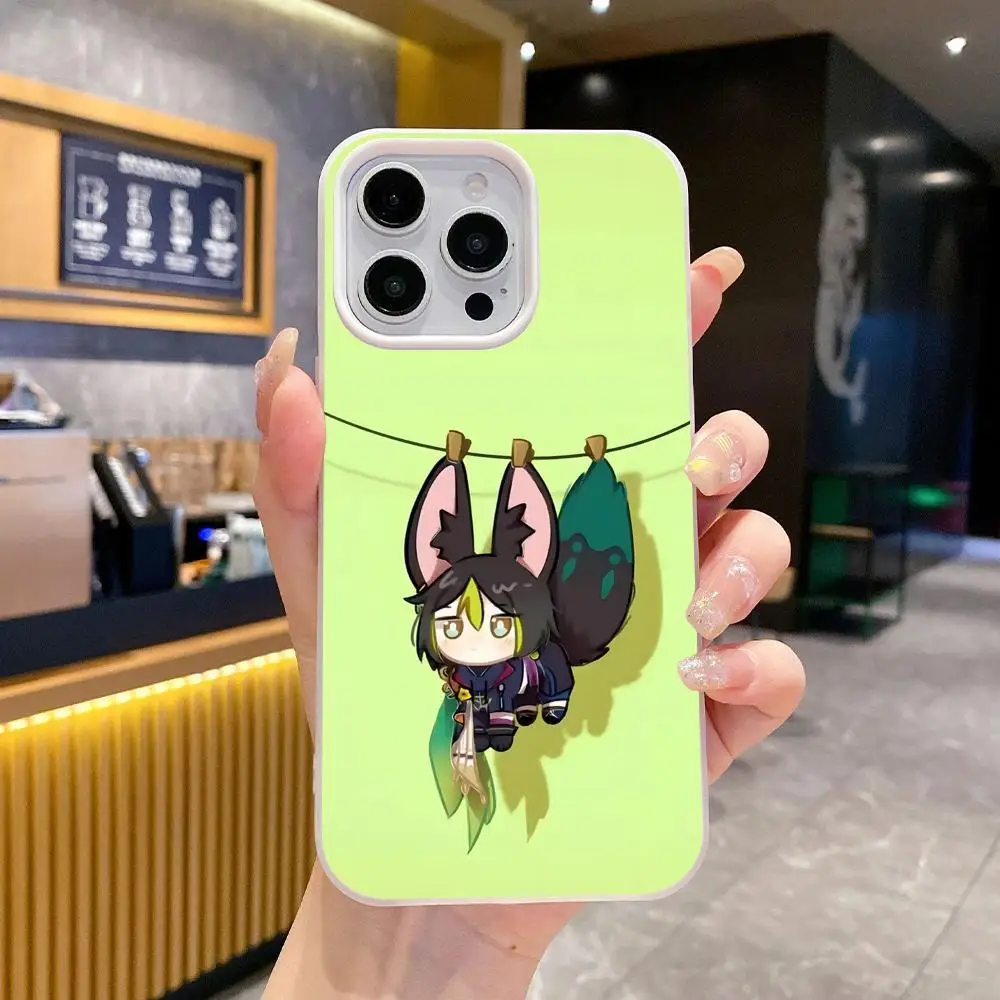 Game GI Tighnari Phone Case for iPhone 17 16 15 14 13 12 11 Air Pro Max Plus Jelly Double layer White Cover
Game GI Tighnari Phone Case for iPhone 17 16 15 14 13 12 11 Air Pro Max Plus Jelly Double layer White Cover