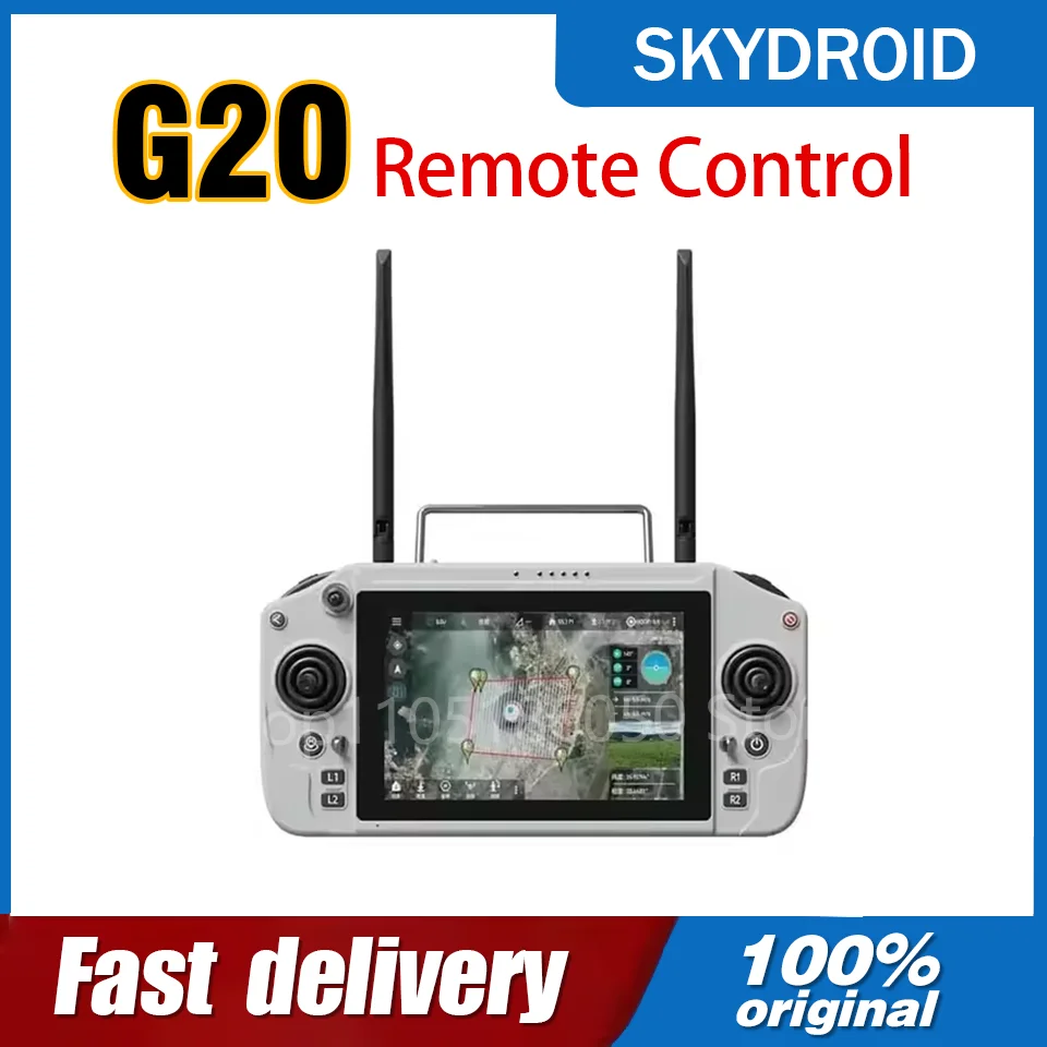 Пульт дистанционного управления Skydroid 20 с процессором 6 нм, 2,4 ГГц/5,8 ГГц, двухдиапазонный 7-дюймовый дисплей высокой четкости, передача изображения 30 км, RC 
Пульт дистанционного управления Skydroid 20 с процессором 6 нм, 2,4 ГГц/5,8 ГГц, двухдиапазонный 7-дюймовый дисплей высокой четкости, передача изображения 30 км, RC