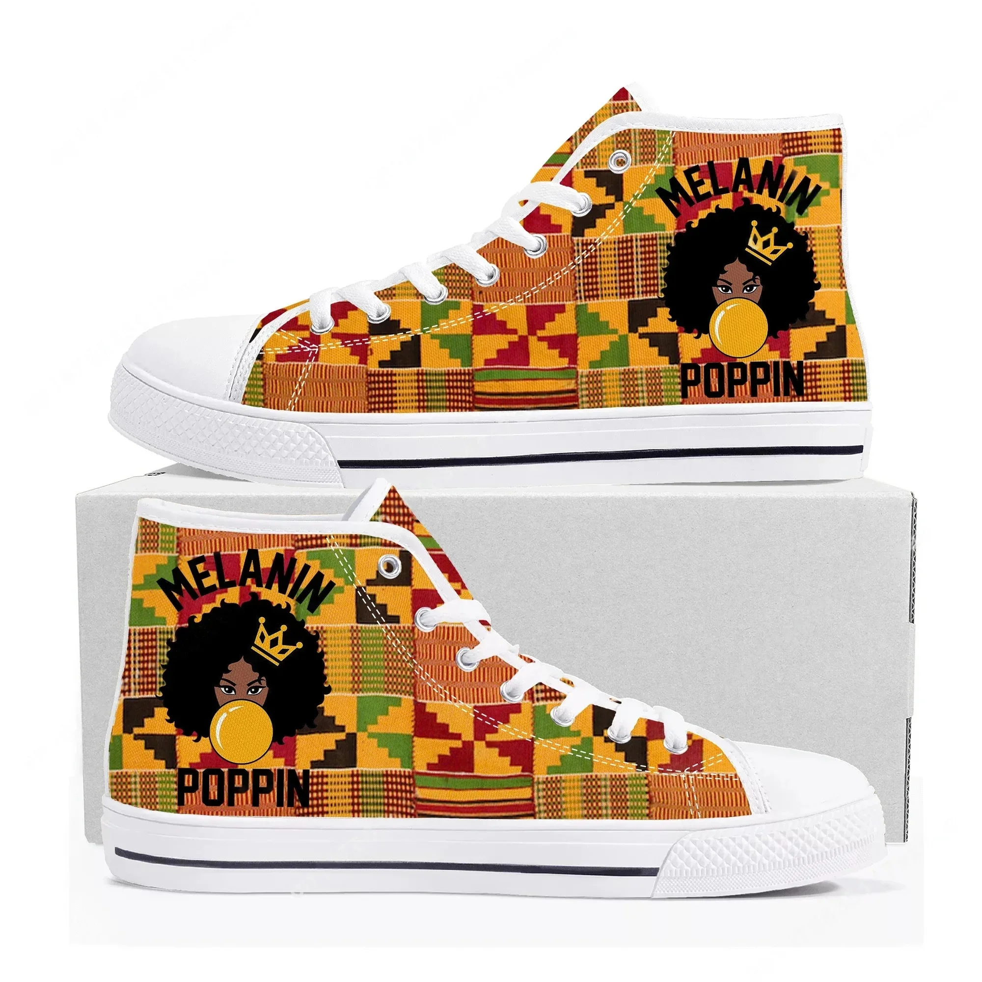 African Ethnic Culture Design High Top Sneakers Mens Womens High Quality Canvas Sneaker couple Casual Shoe Custom Shoes
African Ethnic Culture Design High Top Sneakers Mens Womens High Quality Canvas Sneaker couple Casual Shoe Custom Shoes