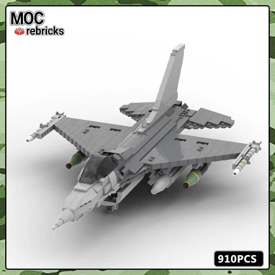 Military Series F-16 US Air Force Jet Multipurpose Fighters Model MOC Bricks Building Block Model DIY Set Boy Toys Birthday Gift
Military Series F-16 US Air Force Jet Multipurpose Fighters Model MOC Bricks Building Block Model DIY Set Boy Toys Birthday Gift