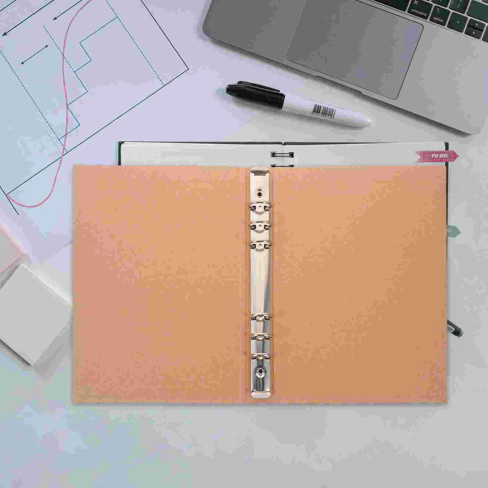 Notebooks College Ruled Loose-leaf Cover Binder Binders with Tabs Kraft Paper Office Sticker Labels
Notebooks College Ruled Loose-leaf Cover Binder Binders with Tabs Kraft Paper Office Sticker Labels