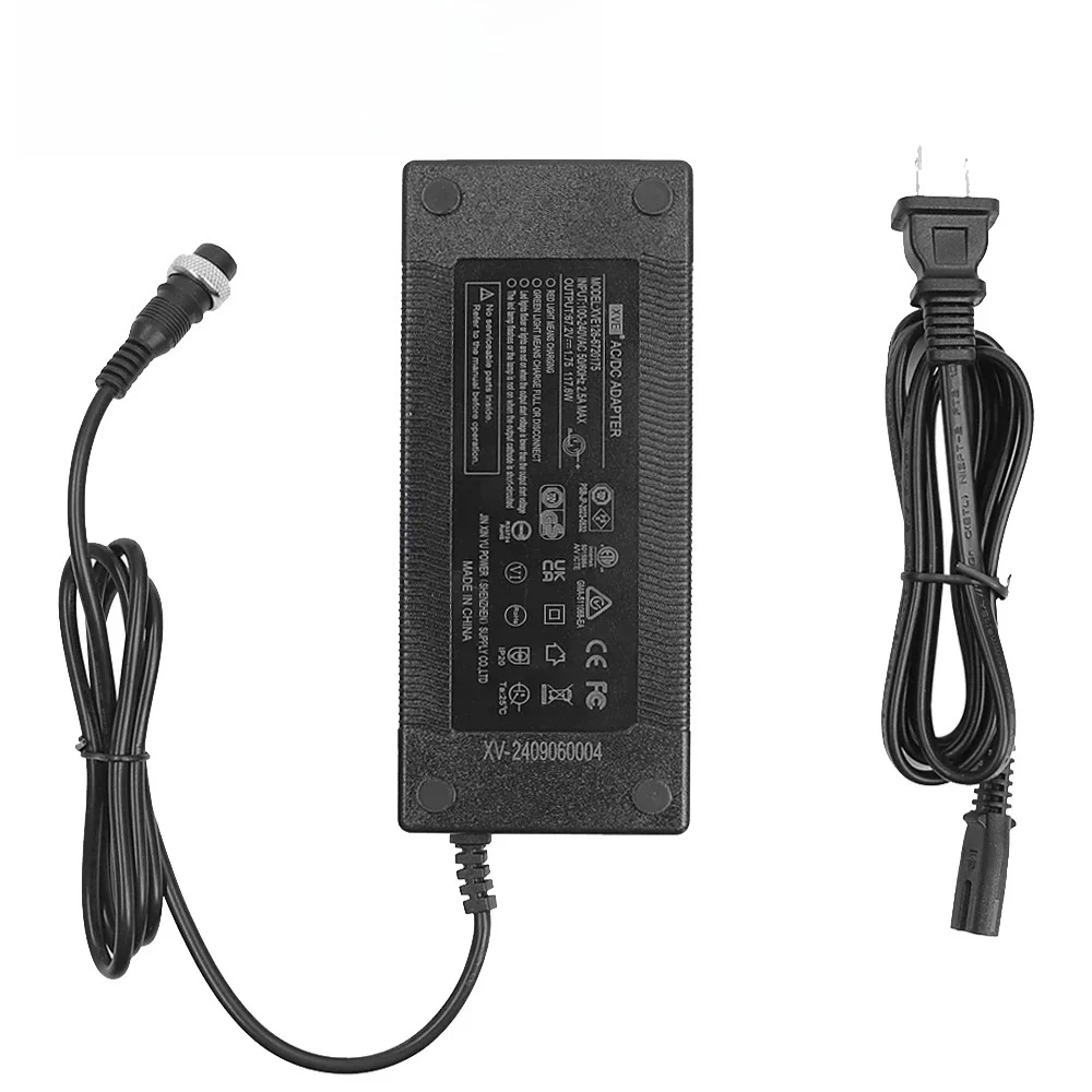 67.2V Battery Charger Li-Ion Battery Standard Charger GX16 3 Prong Connector Power Adapter for INOKIM OXO Electric Scooter
67.2V Battery Charger Li-Ion Battery Standard Charger GX16 3 Prong Connector Power Adapter for INOKIM OXO Electric Scooter