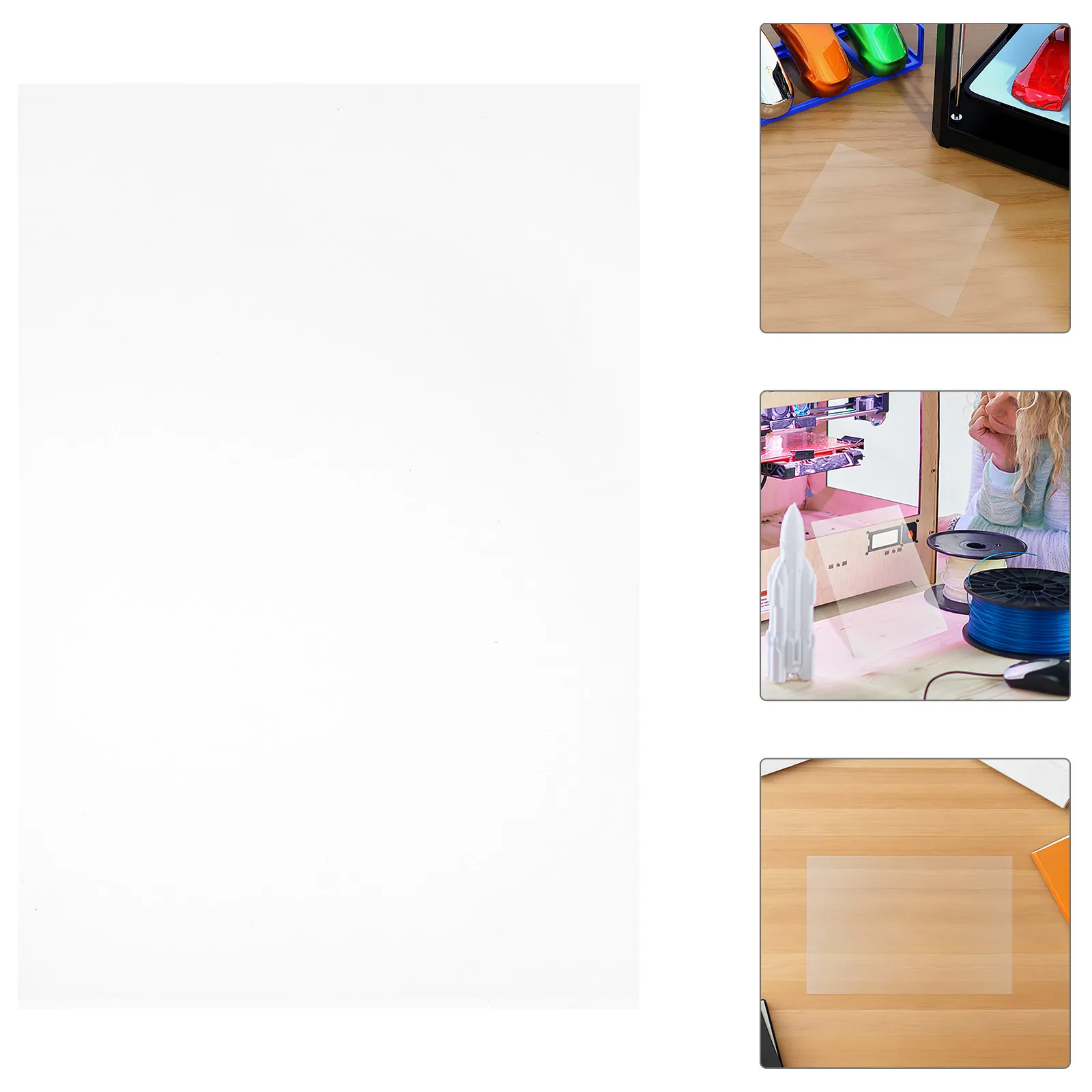 5 шт. 3D-пленки FEP для 3D-принтеров, 140x200x0.15 мм, высокопрозрачные, для печати на фотополимерной смоле, эффективное разделение, прозрачная ПЭТ-пленка, оптом
5 шт. 3D-пленки FEP для 3D-принтеров, 140x200x0.15 мм, высокопрозрачные, для печати на фотополимерной смоле, эффективное разделение, прозрачная ПЭТ-пленка, оптом