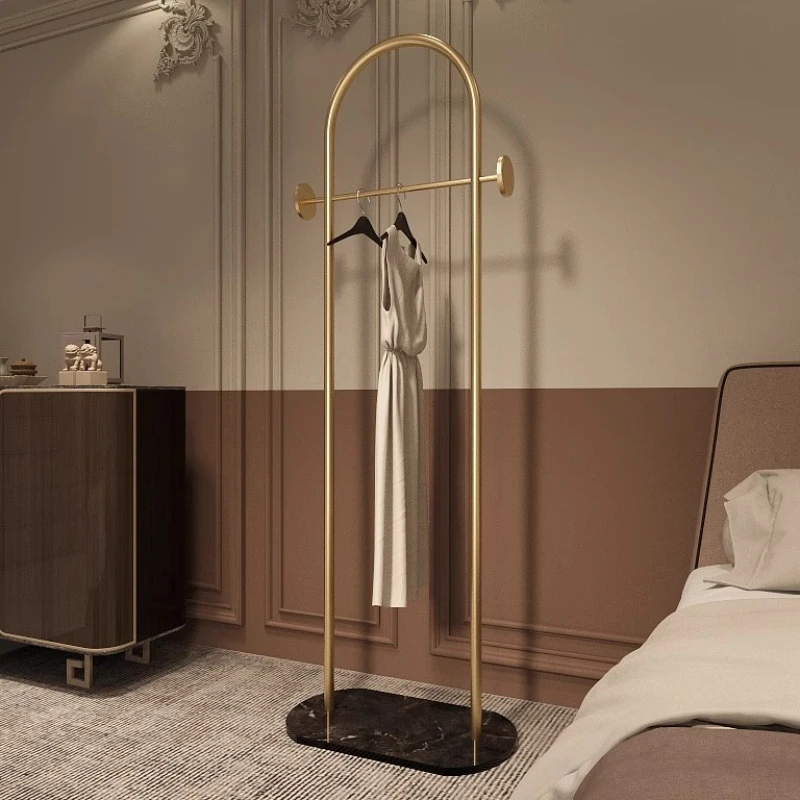 Standing Light Luxury Coat Rack Clothes Modern Display Storage Standing Indoor Coat Racks Space Saving Perchero Salon Furniture
Standing Light Luxury Coat Rack Clothes Modern Display Storage Standing Indoor Coat Racks Space Saving Perchero Salon Furniture