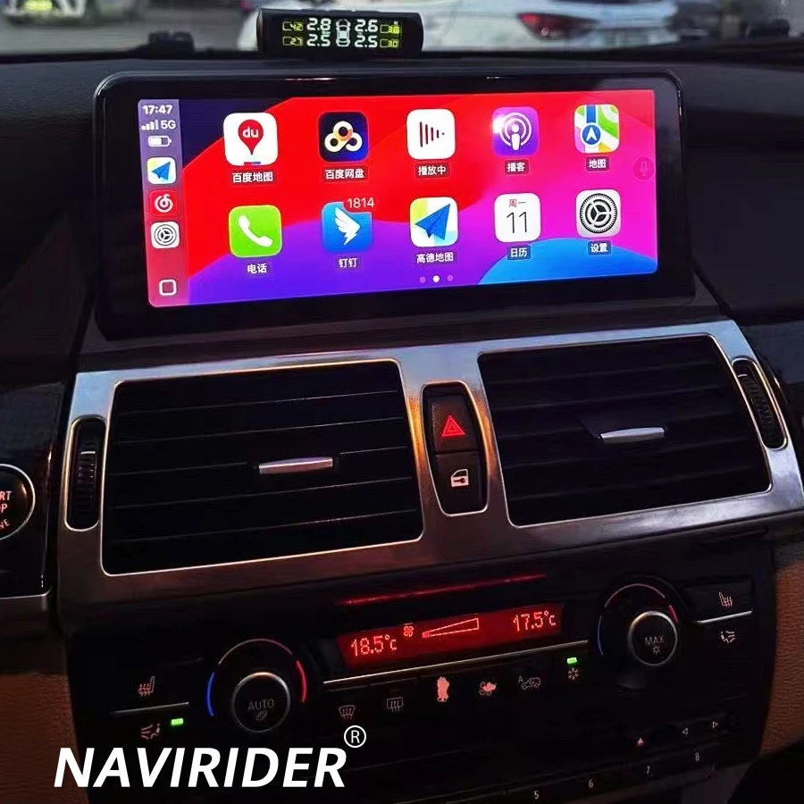 Navigation For BMW X5 E70 X6 E71 E72 CCC CIC 2006-2013 Android 14 CarPlay 10.25INCH DSP Qled Screen Car Multimedia Video Player
Navigation For BMW X5 E70 X6 E71 E72 CCC CIC 2006-2013 Android 14 CarPlay 10.25INCH DSP Qled Screen Car Multimedia Video Player