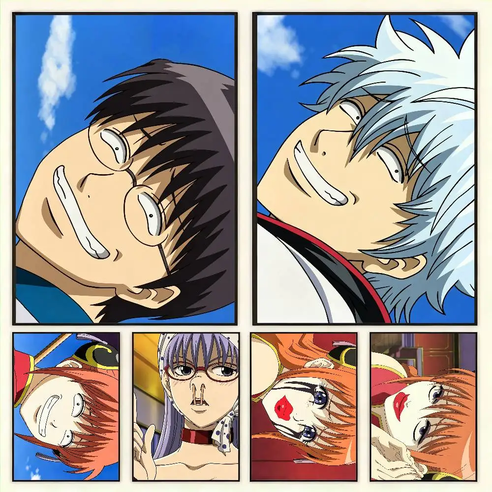 Anime G-Gintama Poster HD Quality Wall Art Retro Posters For Home Room Wall Decor Self Adhesive
Anime G-Gintama Poster HD Quality Wall Art Retro Posters For Home Room Wall Decor Self Adhesive