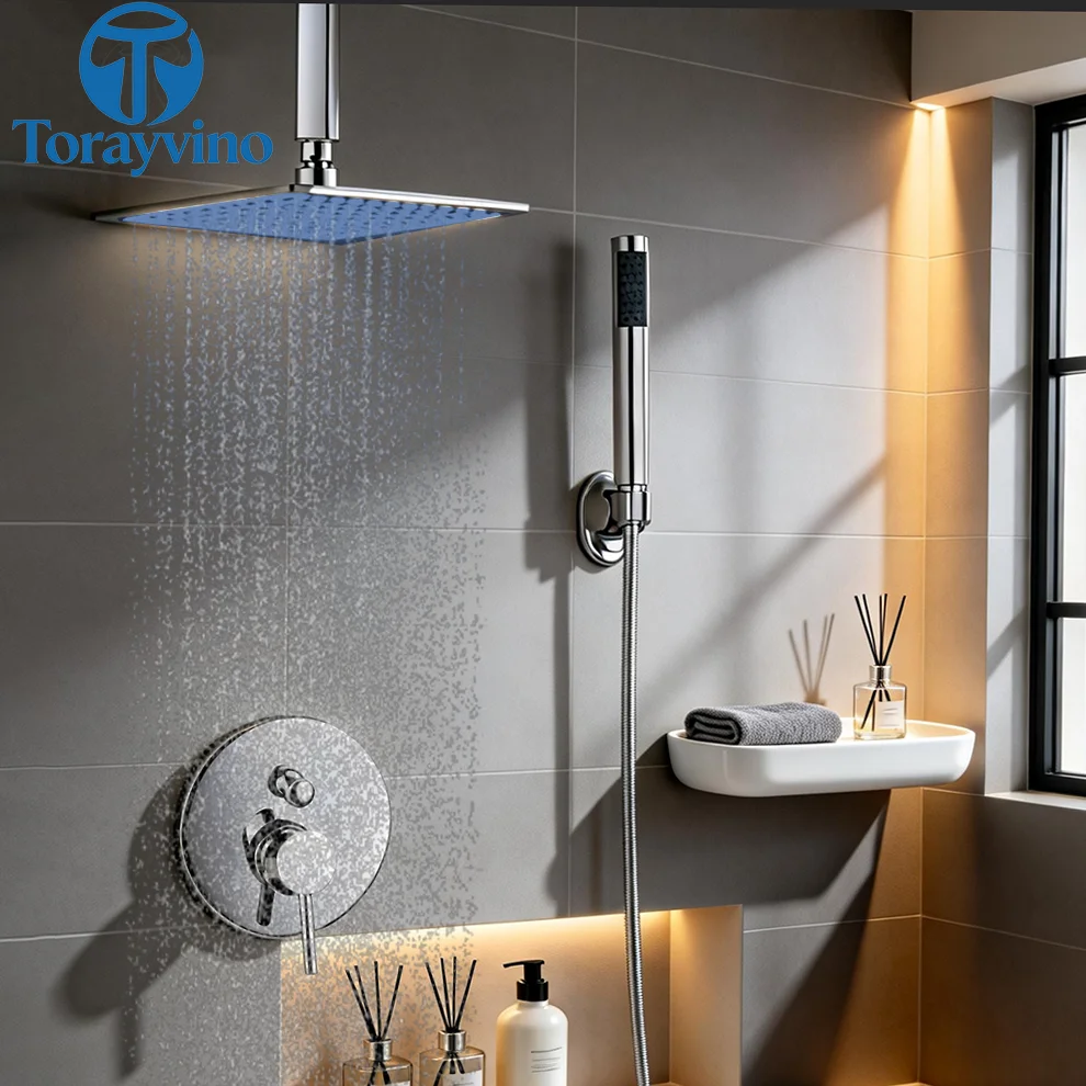 8" 12" 16" Bathroom Luxury Rain Mixer Shower Combo Set Rainfall Shower Head System Polished Chrome Bath & Shower Faucet
8" 12" 16" Bathroom Luxury Rain Mixer Shower Combo Set Rainfall Shower Head System Polished Chrome Bath & Shower Faucet