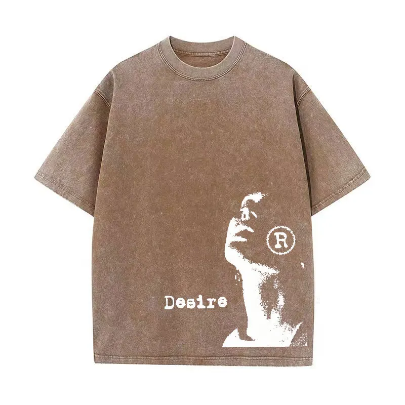 Punk print unisex cotton T-shirt, retro fashion oversized top, hip-hop casual short-sleeve, summer gift for men and women.
Punk print unisex cotton T-shirt, retro fashion oversized top, hip-hop casual short-sleeve, summer gift for men and women.