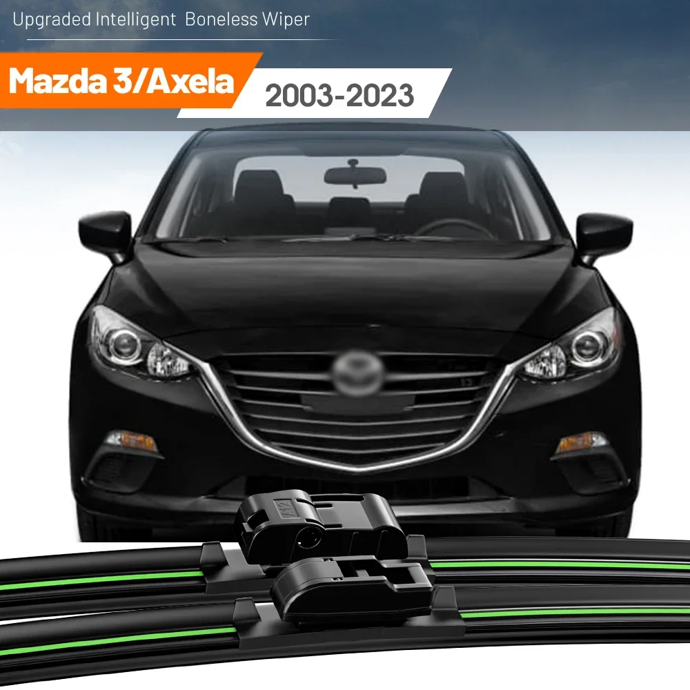 2pcs For Mazda Mazda 3 Axela 2003-2023 Front Windshield Wiper Blades 2007 2008 2010 2012 2014 2015 Windscreen Window Accessories
2pcs For Mazda Mazda 3 Axela 2003-2023 Front Windshield Wiper Blades 2007 2008 2010 2012 2014 2015 Windscreen Window Accessories