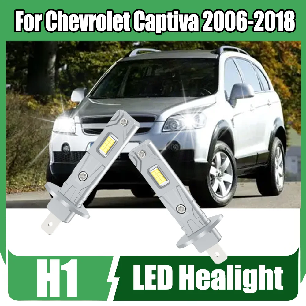 2PCS Canbus No Error H1 High Beam LED Headlight 22000LM 6000K White Super Bright Auto Headlight For Chevrolet Captiva 2006-2018
2PCS Canbus No Error H1 High Beam LED Headlight 22000LM 6000K White Super Bright Auto Headlight For Chevrolet Captiva 2006-2018