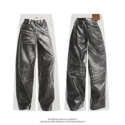 2026 New Men's American Vintage Wash Jeans Casual Half-Painted Straight Leg Loose Streetwear Denim Pants
2026 New Men's American Vintage Wash Jeans Casual Half-Painted Straight Leg Loose Streetwear Denim Pants