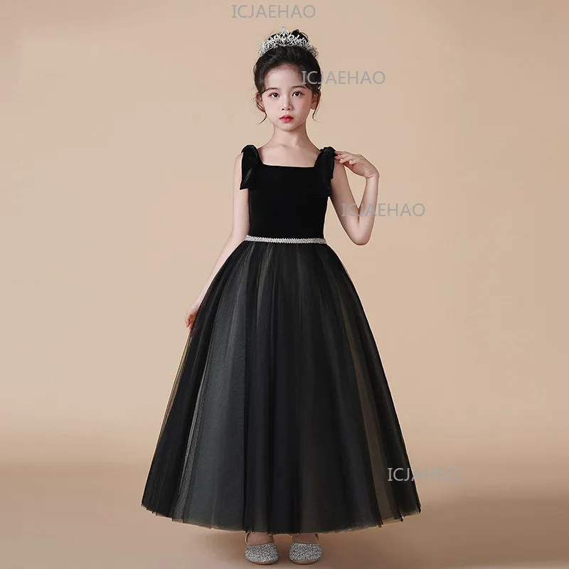 Children Piano Performance Dress, High-end Violin Competition Black Costume, Stylish Tulle Tutu Dress For Little Girls Costume
Children Piano Performance Dress, High-end Violin Competition Black Costume, Stylish Tulle Tutu Dress For Little Girls Costume