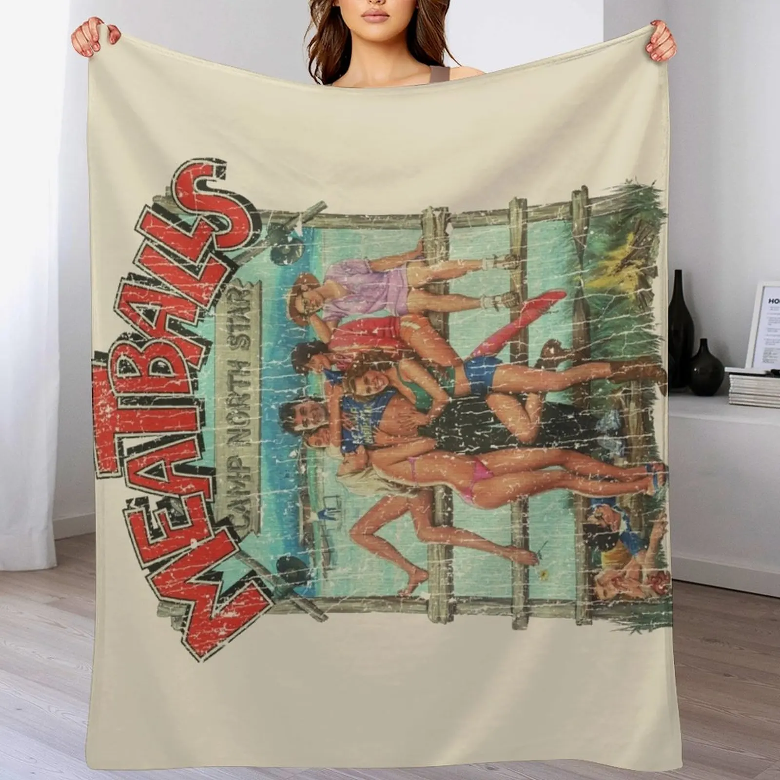 Meatballs 1979 Throw Blanket Elegant Warm Throw Blanket for Hotel Home
Meatballs 1979 Throw Blanket Elegant Warm Throw Blanket for Hotel Home