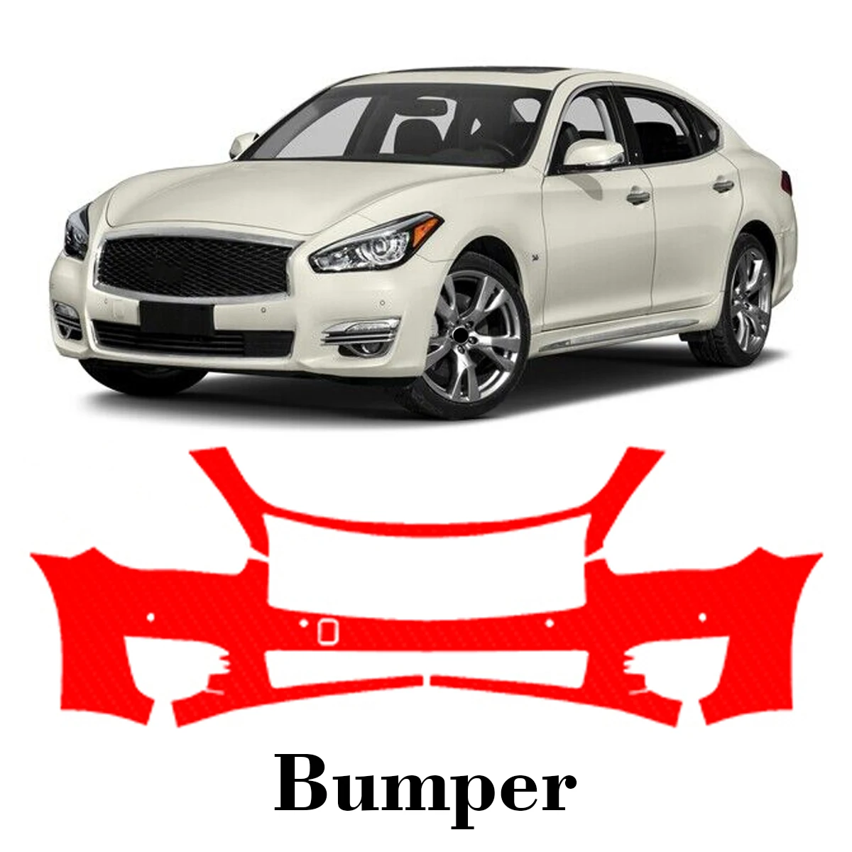Car Precut Paint Protection Film Front Bumper Anti-scratch Exterior TPU PPF For Infiniti Q70 & Q70L 2015-2018
Car Precut Paint Protection Film Front Bumper Anti-scratch Exterior TPU PPF For Infiniti Q70 & Q70L 2015-2018