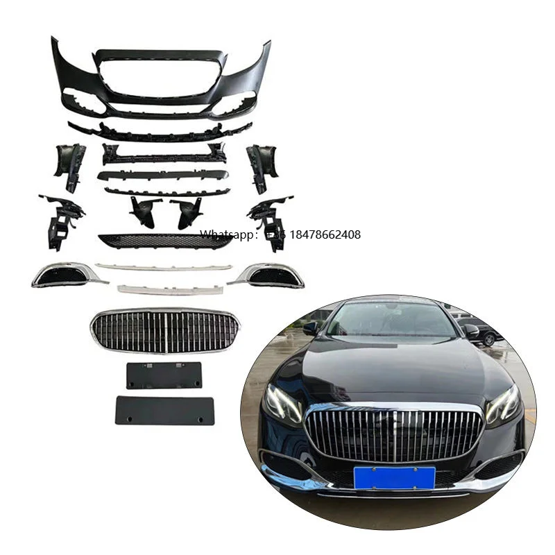 Car Body Kits E Class W213 Upgrade W223 Front Rear Bumper Kit for E CLASS W213 2015-2024
Car Body Kits E Class W213 Upgrade W223 Front Rear Bumper Kit for E CLASS W213 2015-2024