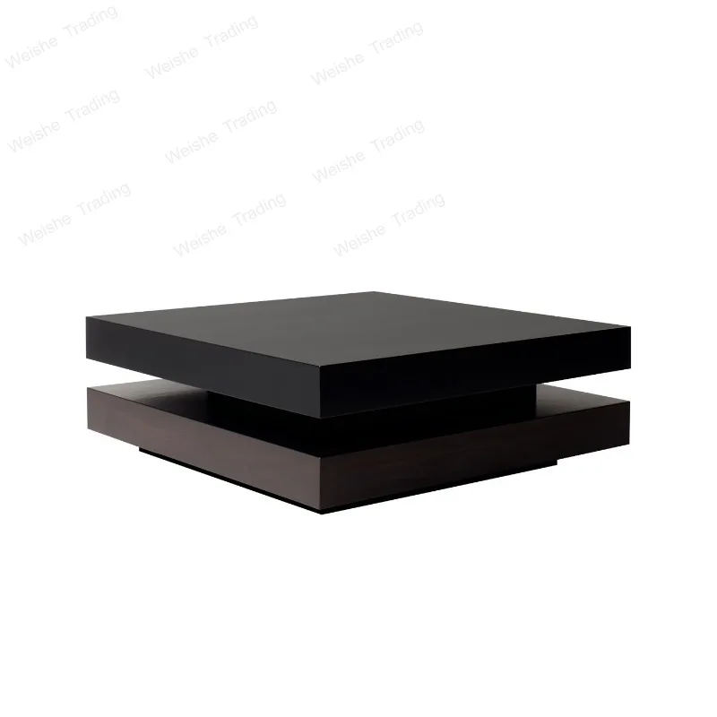 Italian minimalist all-solid wood square coffee table, light luxury high-end niche living room
Italian minimalist all-solid wood square coffee table, light luxury high-end niche living room